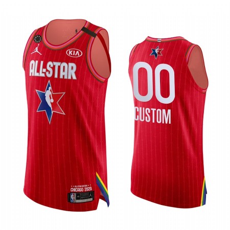 NBA Mænd Trøje 2020 All-Star Custom Jordan Brand Kobe Forever Rød Swingman